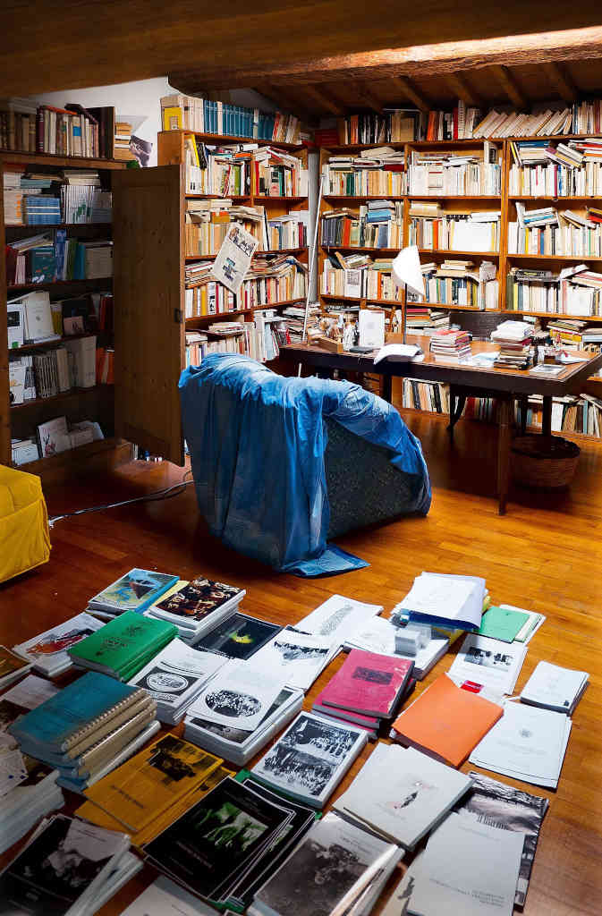 Studio di Giuliano Scabia.
